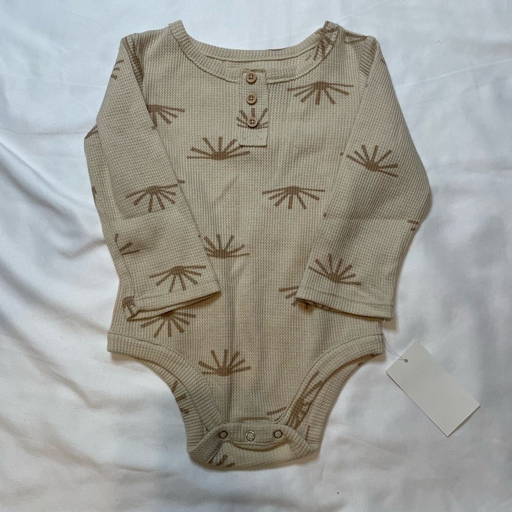 NWT Boys Grayson Collective size 12 months cream one piece